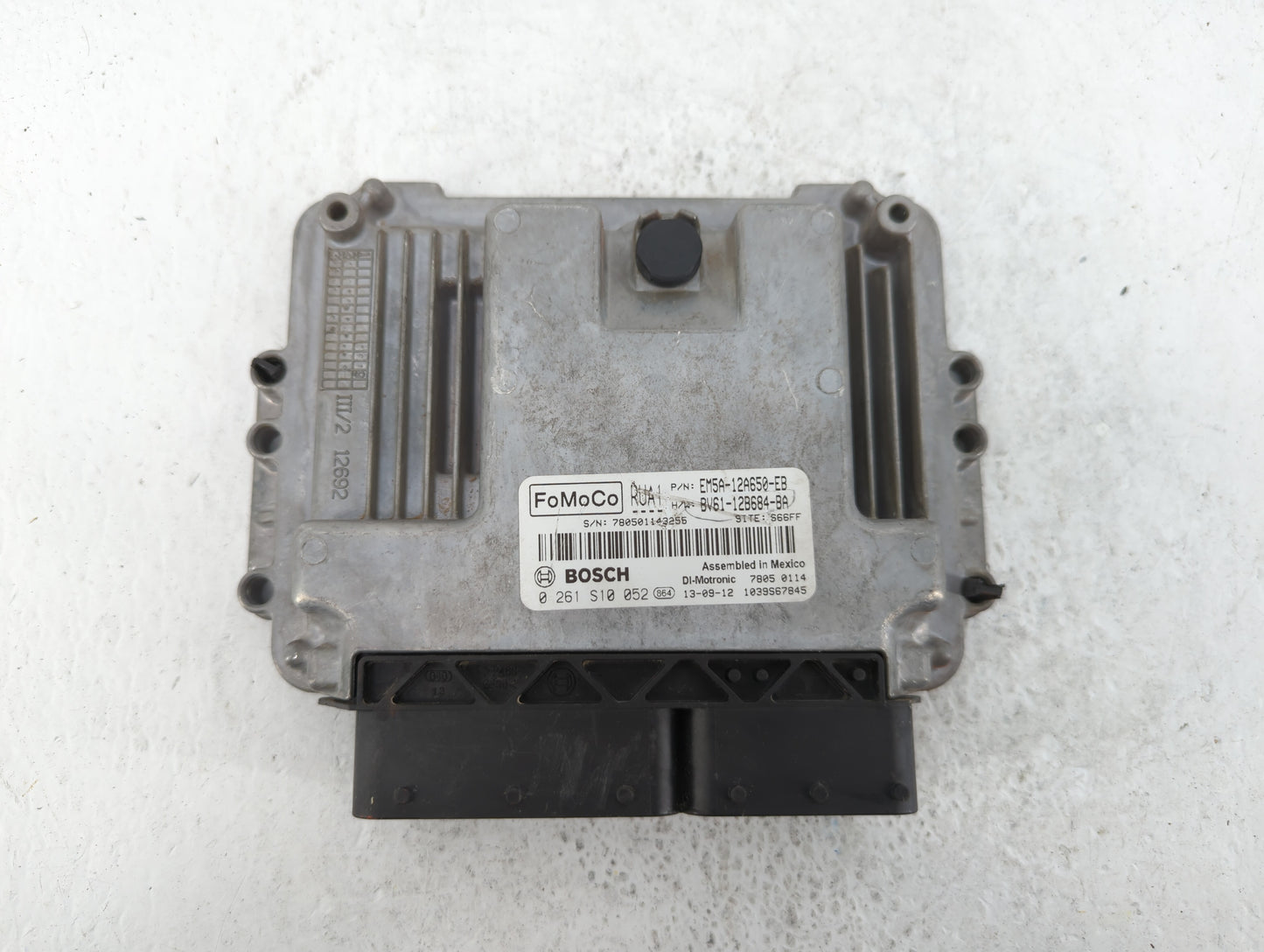 2013-2018 Ford Focus PCM Engine Control Computer ECU ECM PCU OEM P/N:EM5A-12A650-EB BV61-12B684-BA Fits OEM Used Auto Parts 