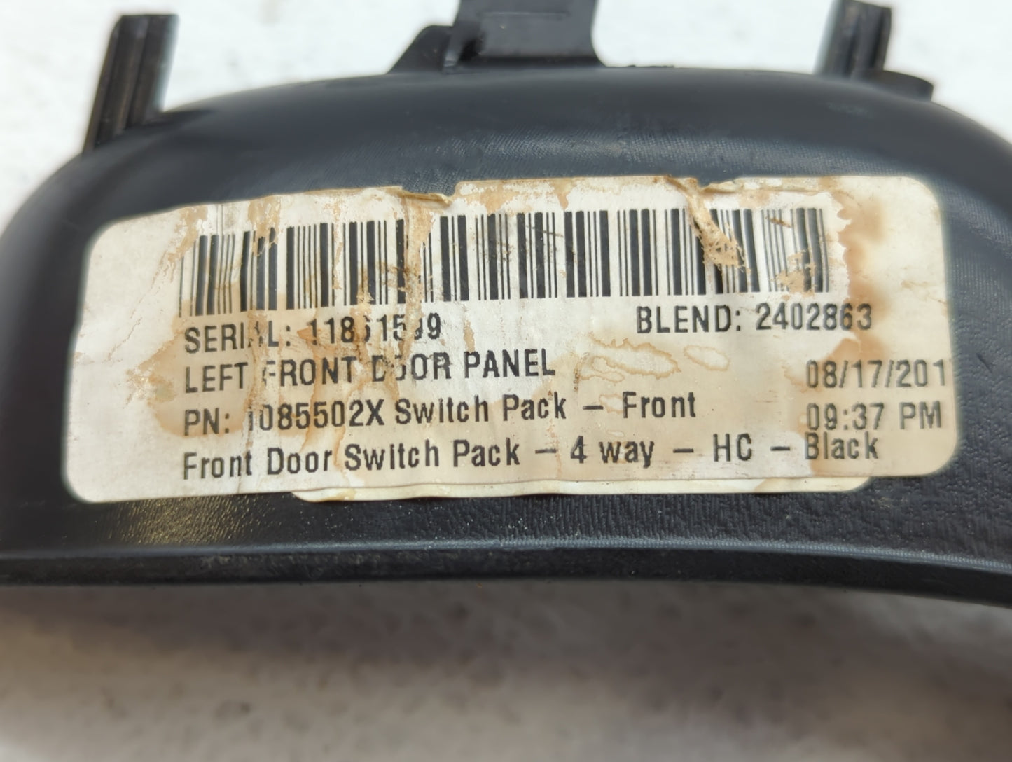 2012-2018 Ford Focus Master Power Window Switch Replacement Driver Side Left P/N:BM5T-14A132-AC BM5T-14A132-AA Fits OEM Used