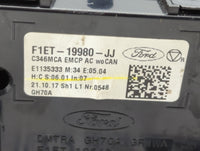 2015-2018 Ford Focus Climate Control Module Temperature AC/Heater Replacement P/N:F1ET-19980-JJ F1ET-19980-LG Fits OEM Used 