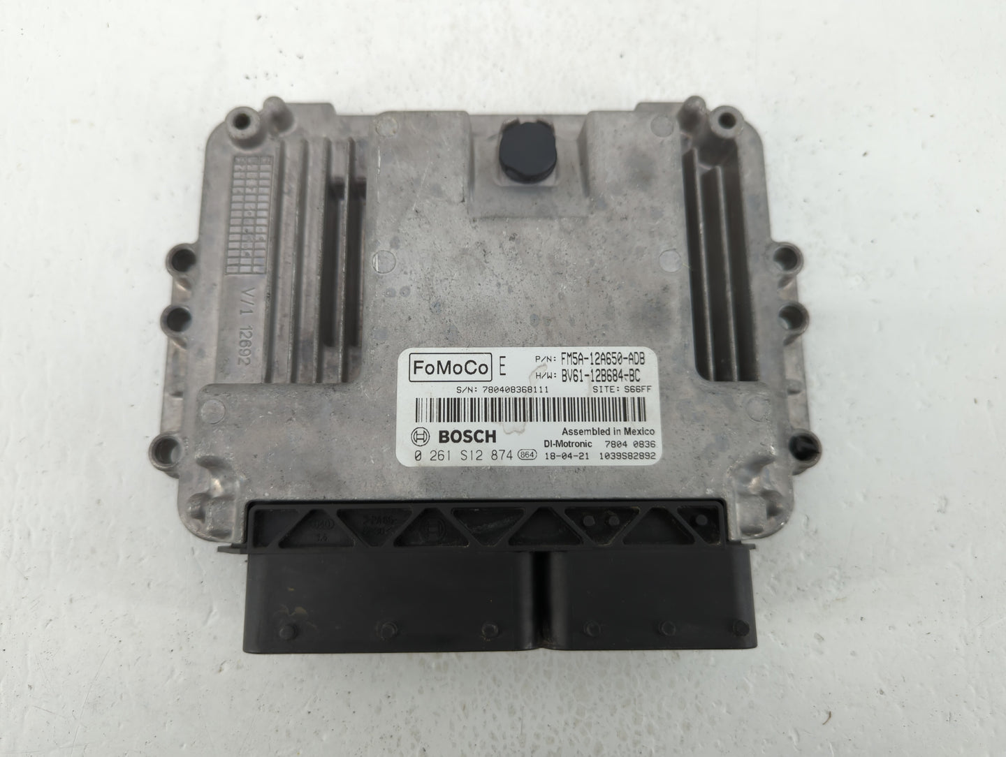 2013-2018 Ford Focus PCM Engine Control Computer ECU ECM PCU OEM P/N:BV61-12B684-BC FM5A-12A650-ADB Fits OEM Used Auto Parts