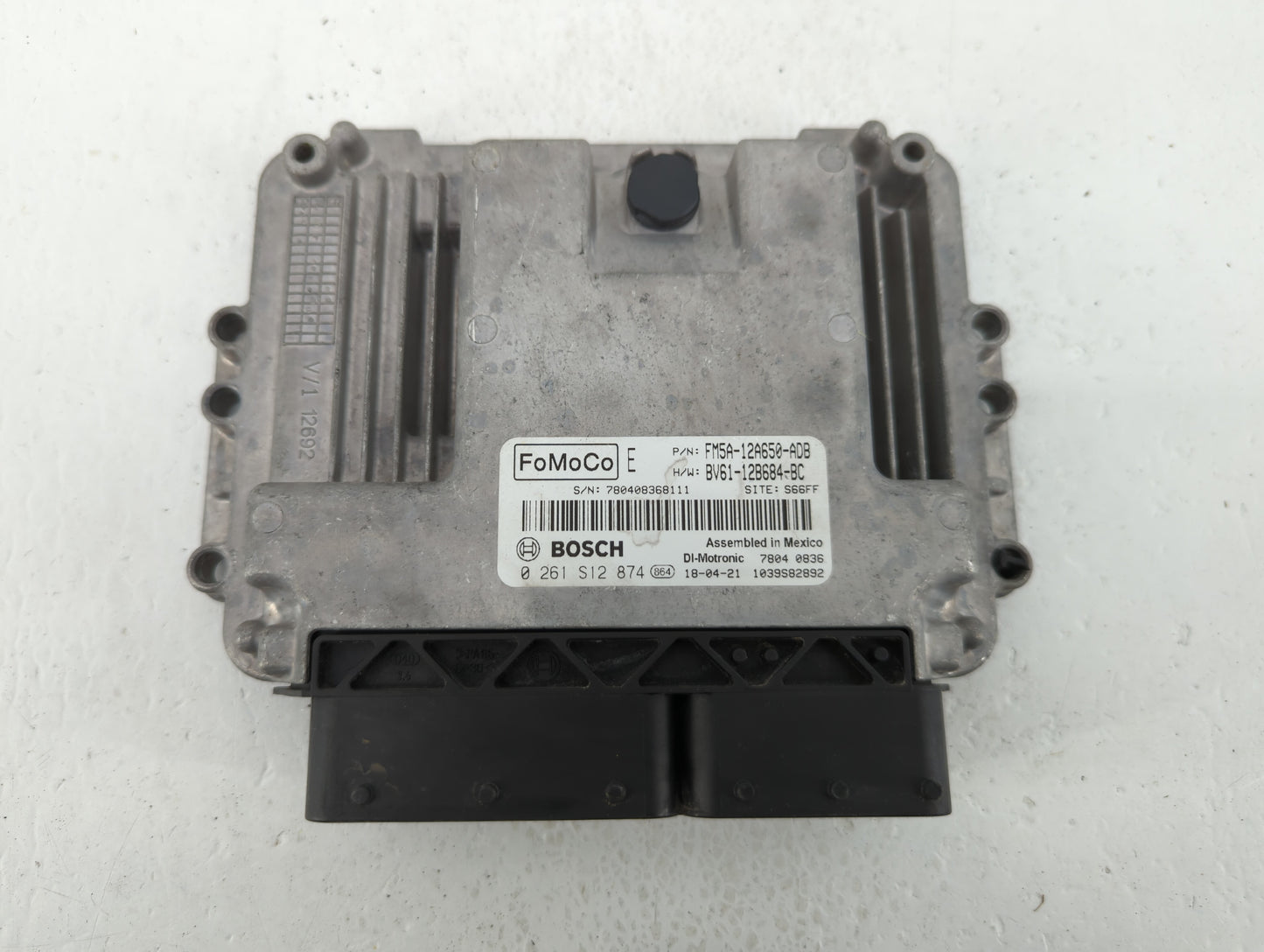 2013-2018 Ford Focus PCM Engine Control Computer ECU ECM PCU OEM P/N:BV61-12B684-BC FM5A-12A650-ADB Fits OEM Used Auto Parts