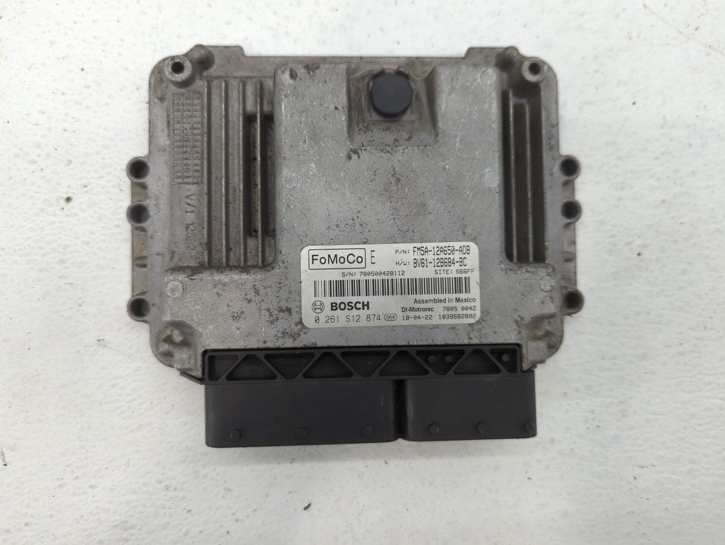 2013-2018 Ford Focus PCM Engine Control Computer ECU ECM PCU OEM P/N:BV61-12B684-BA DM5A-12A650-CE Fits OEM Used Auto Parts 