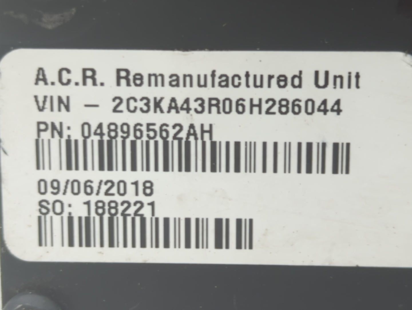 2013-2018 Ford Focus PCM Engine Control Computer ECU ECM PCU OEM P/N:04896562AH EV61-12B684-BC Fits OEM Used Auto Parts - Oe