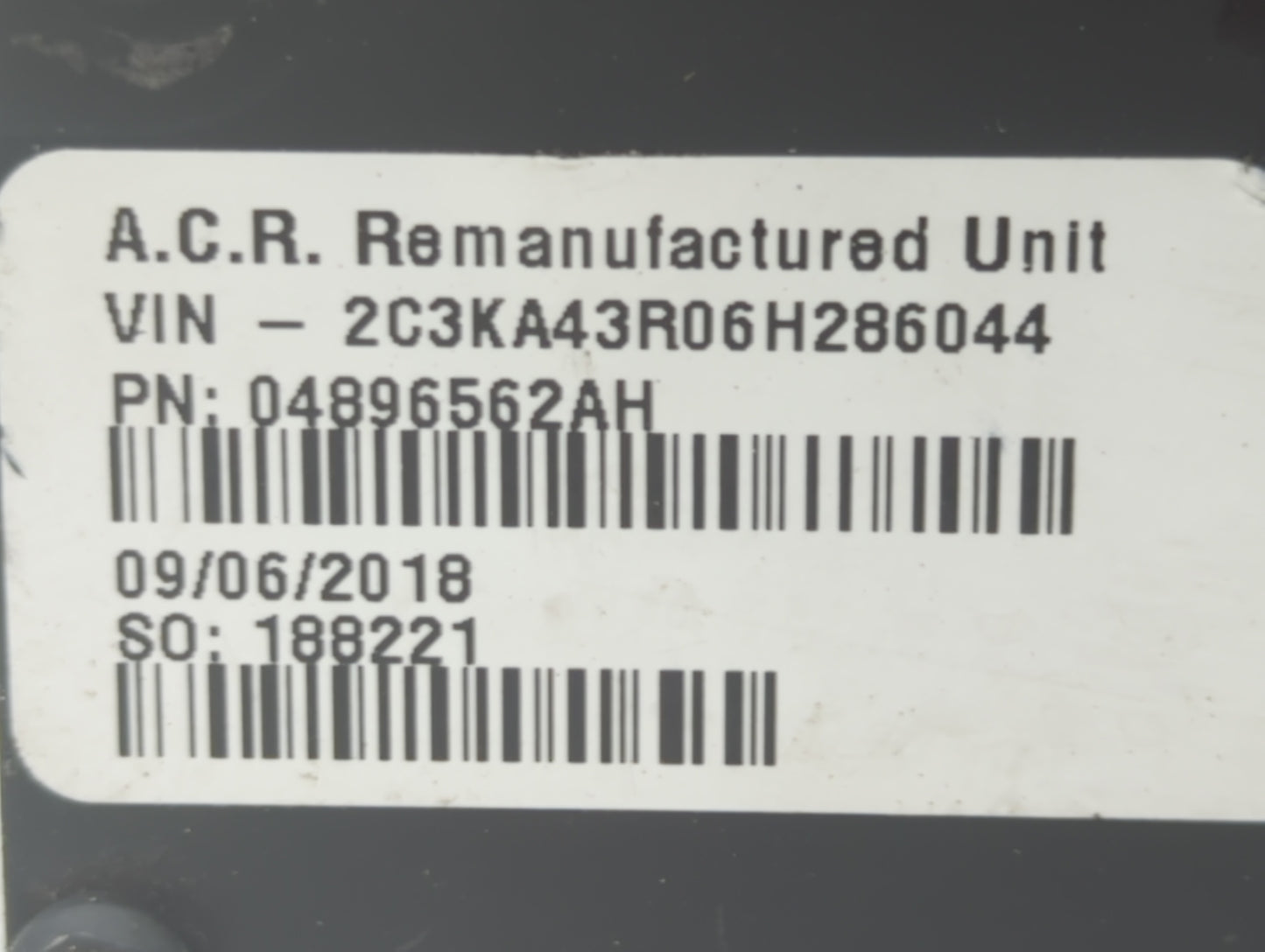 2013-2018 Ford Focus PCM Engine Control Computer ECU ECM PCU OEM P/N:04896562AH EV61-12B684-BC Fits OEM Used Auto Parts - Oe
