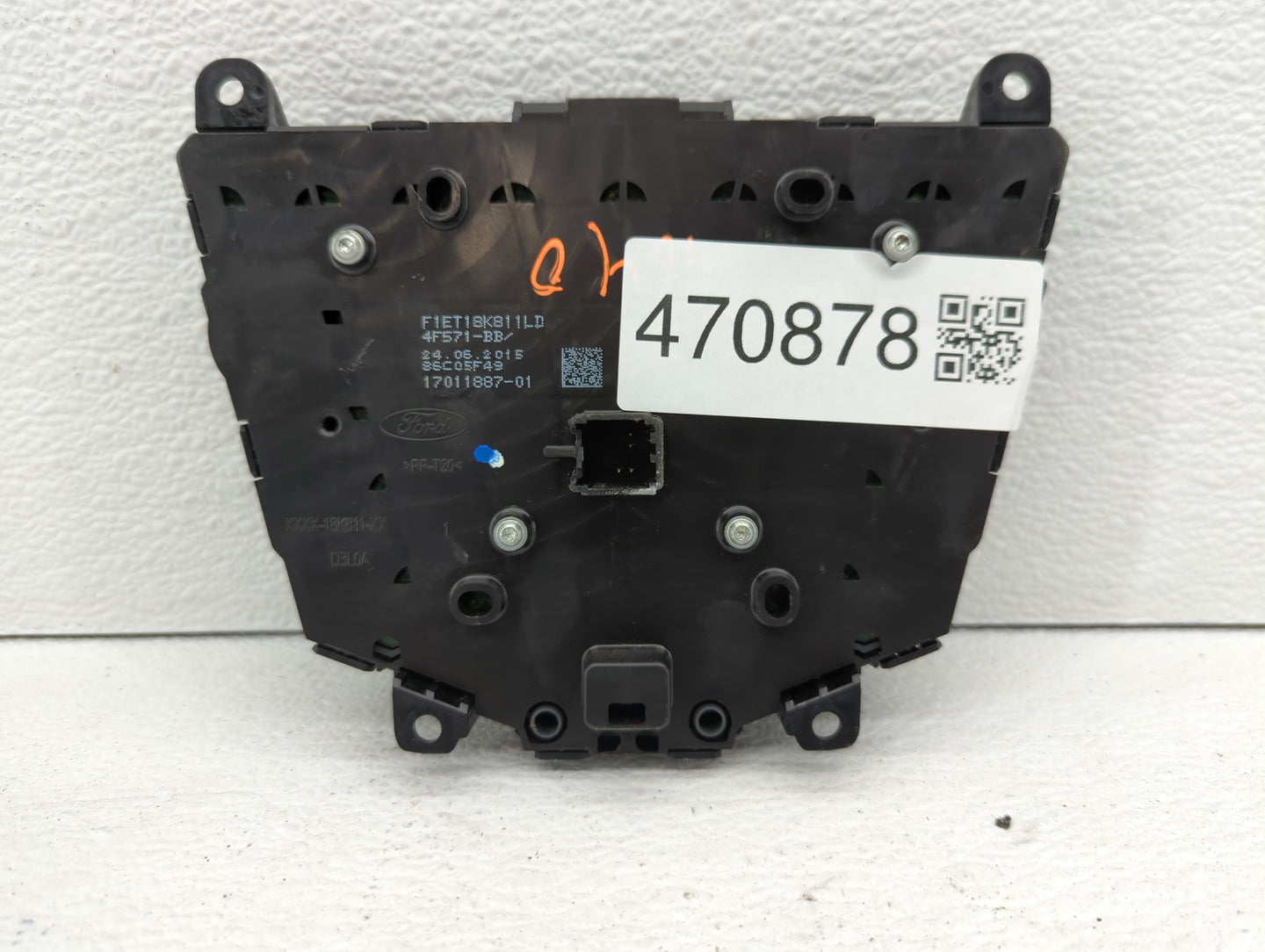 2015-2018 Ford Focus Radio Control Panel - Oemusedautoparts1.com