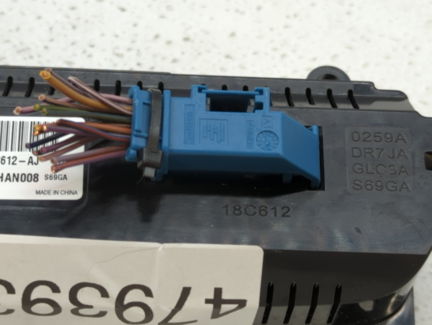 2015-2018 Ford Focus Climate Control Module Temperature AC/Heater Replacement P/N:F1ET-18C612-AJ Fits Fits 2015 2016 2017 20