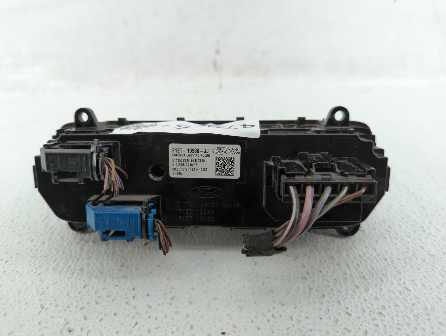 2015-2018 Ford Focus Climate Control Module Temperature AC/Heater Replacement P/N:F1ET-19980-JJ Fits Fits 2015 2016 2017 201