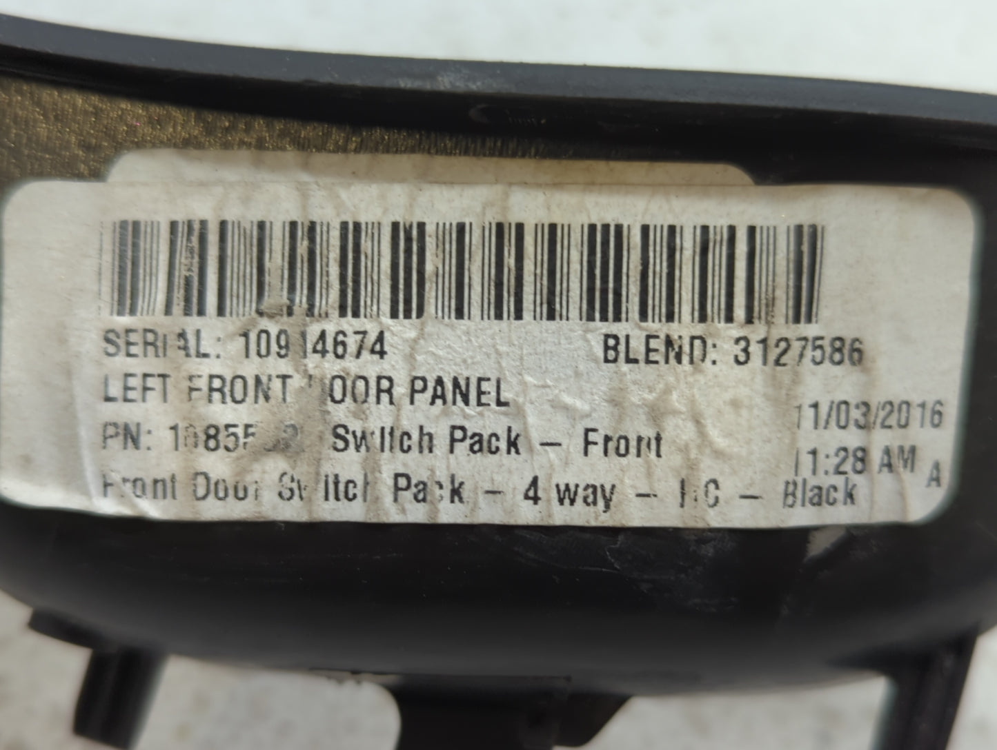 2012-2018 Ford Focus Master Power Window Switch Replacement Driver Side Left P/N:10914674 Fits OEM Used Auto Parts - Oemused