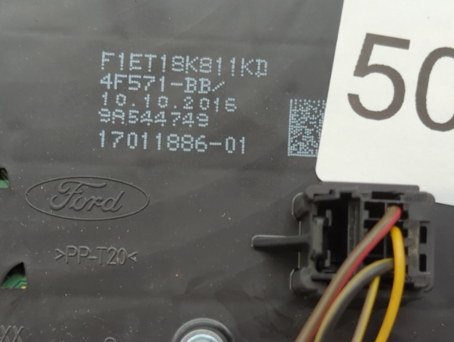 2015-2018 Ford Focus Radio Control Panel - Oemusedautoparts1.com
