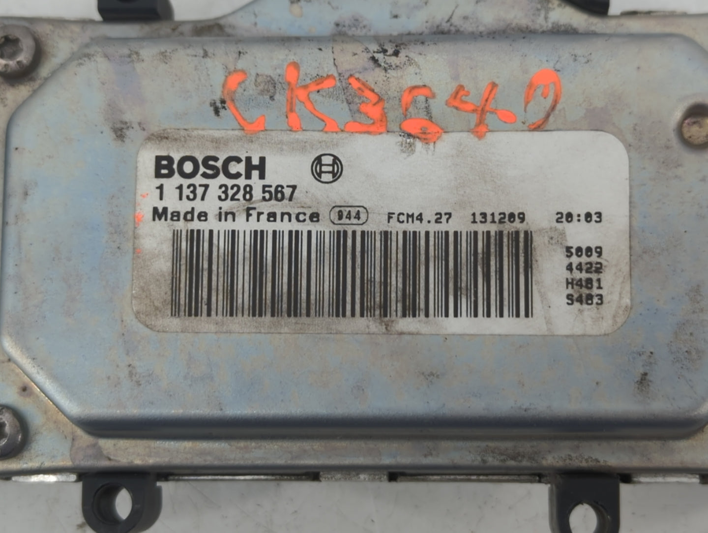 2016-2018 Ford Focus PCM Engine Control Computer ECU ECM PCU OEM P/N:1 137 328 587 Fits Fits 2016 2017 2018 OEM Used Auto Pa