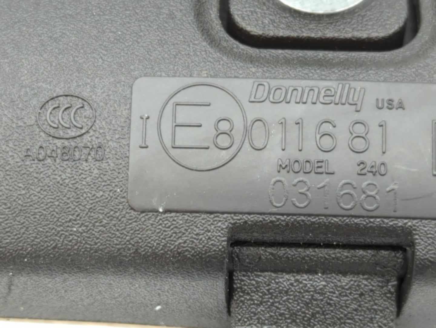 2010-2018 Ford Focus Interior Rear View Mirror Replacement OEM P/N:E8011681 Fits OEM Used Auto Parts - Oemusedautoparts1.com