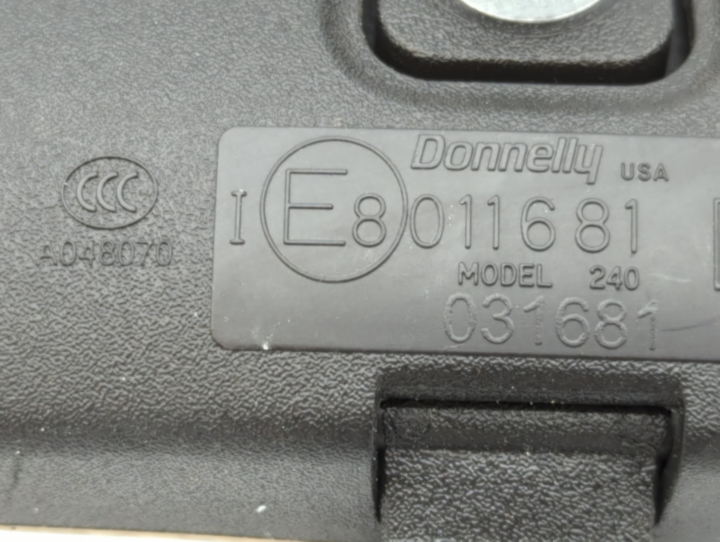 2010-2018 Ford Focus Interior Rear View Mirror Replacement OEM P/N:E8011681 Fits OEM Used Auto Parts - Oemusedautoparts1.com