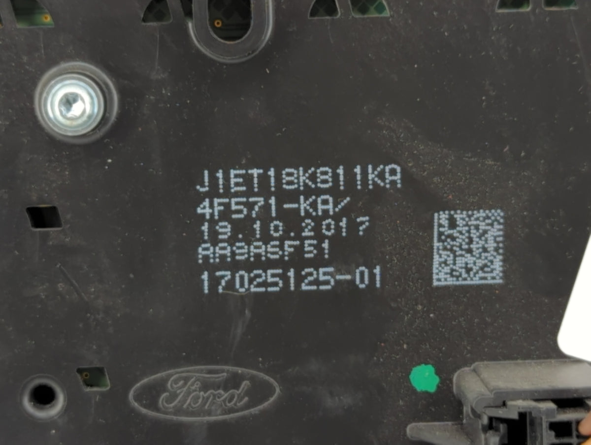 2015-2018 Ford Focus Am Fm Cd Player Radio Receiver 577409 - Oemusedautoparts1.com