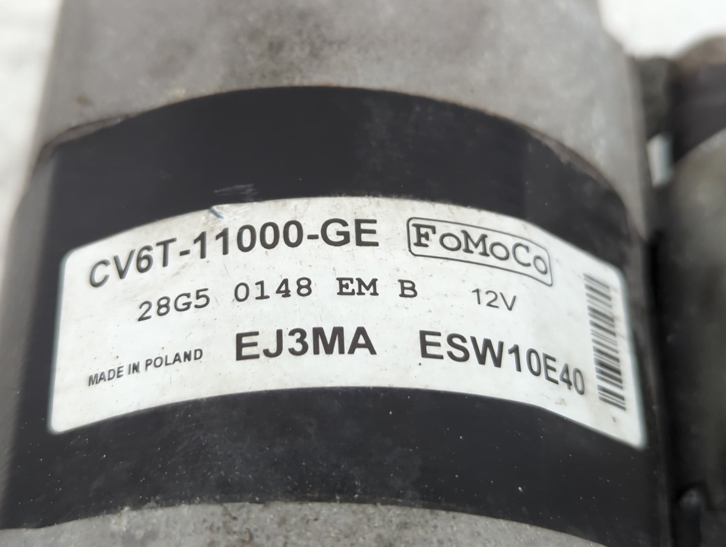 2015-2018 Ford Focus Car Starter Motor Solenoid OEM P/N:CV61-11000-GF Fits Fits 2015 2016 2017 2018 OEM Used Auto Parts - Oe