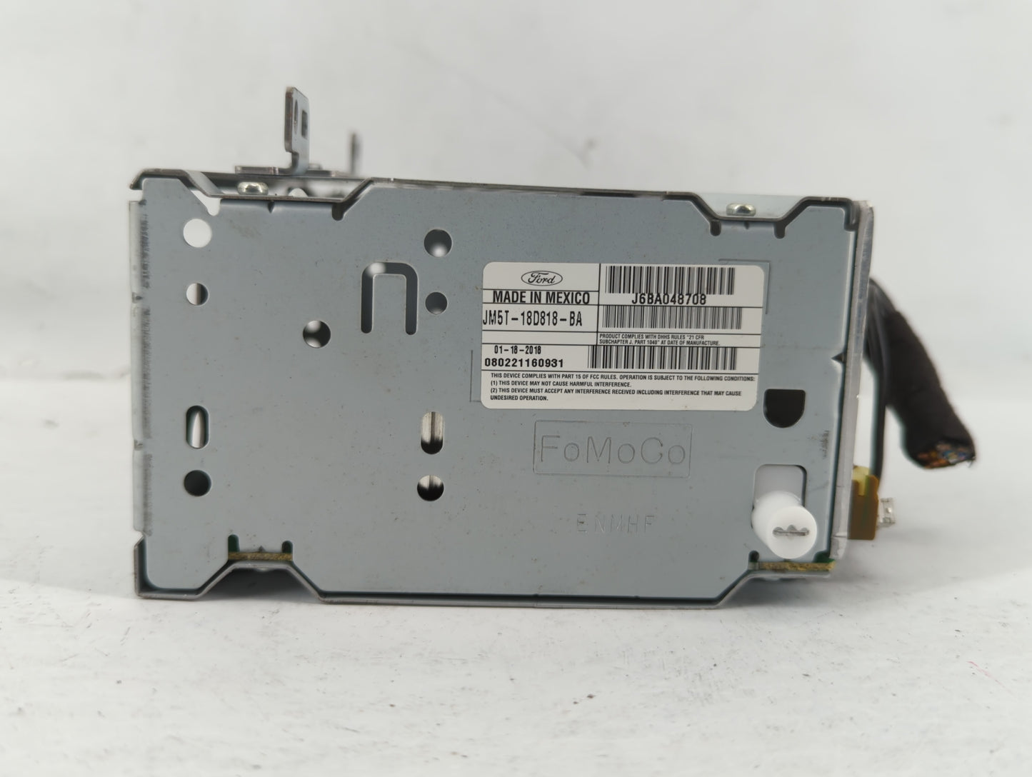 2018 Ford Focus Radio AM FM Cd Player Receiver Replacement P/N:JM5T-18D818-BA Fits OEM Used Auto Parts - Oemusedautoparts1.c