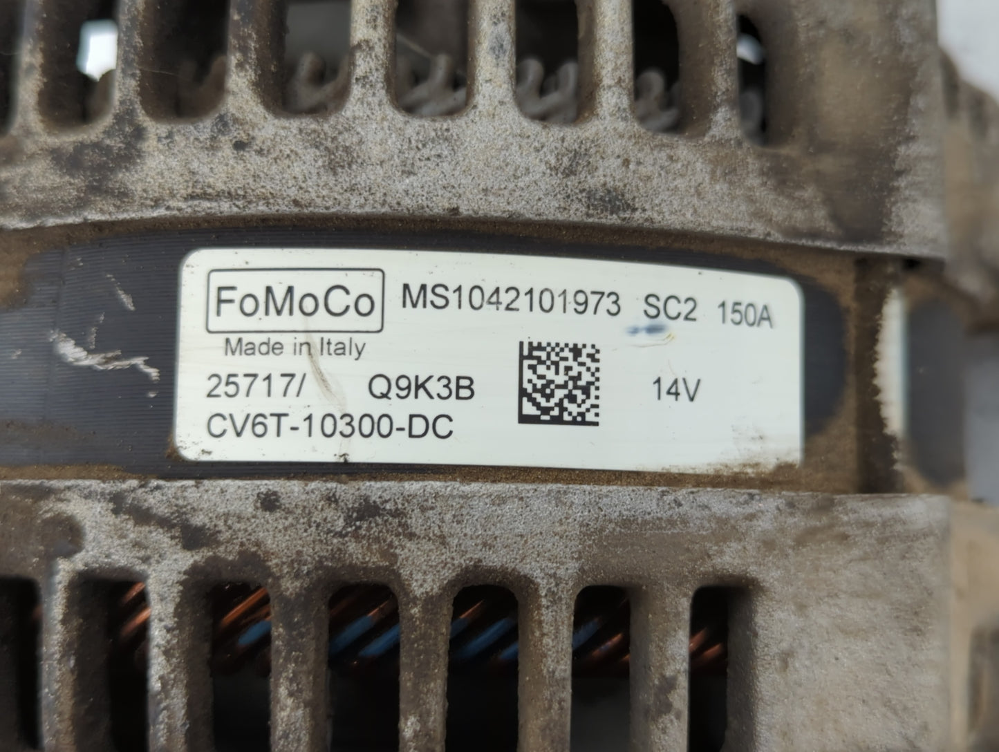 2015-2018 Ford Focus Alternator Replacement Generator Charging Assembly Engine OEM P/N:CV6T-10300-DC Fits Fits 2015 2016 201