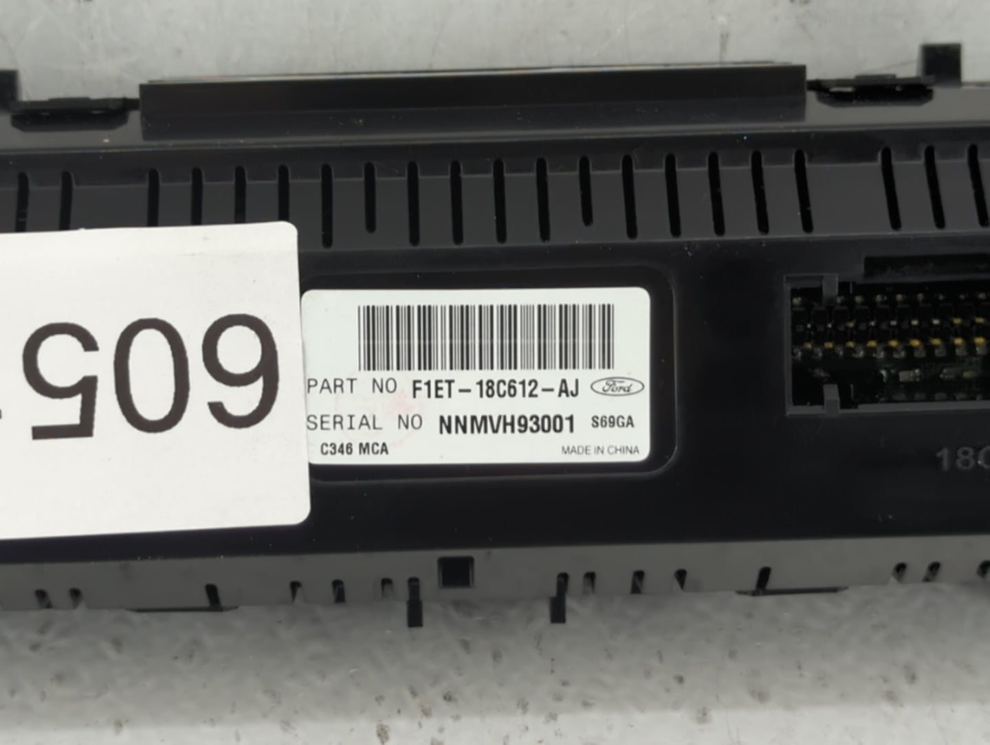 2015-2018 Ford Focus Climate Control Module Temperature AC/Heater Replacement P/N:F1ET-18C612-AJ Fits Fits 2015 2016 2017 20