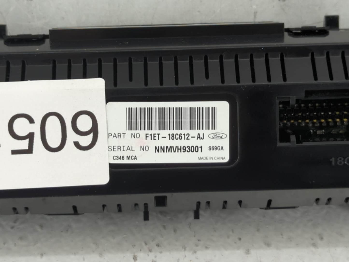 2015-2018 Ford Focus Climate Control Module Temperature AC/Heater Replacement P/N:F1ET-18C612-AJ Fits Fits 2015 2016 2017 20