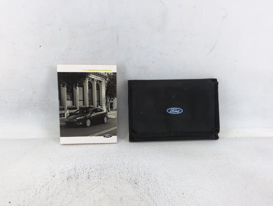 2018 Ford Focus Owners Manual Book Guide OEM Used Auto Parts - Oemusedautoparts1.com