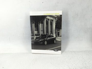 2018 Ford Focus Owners Manual Book Guide OEM Used Auto Parts