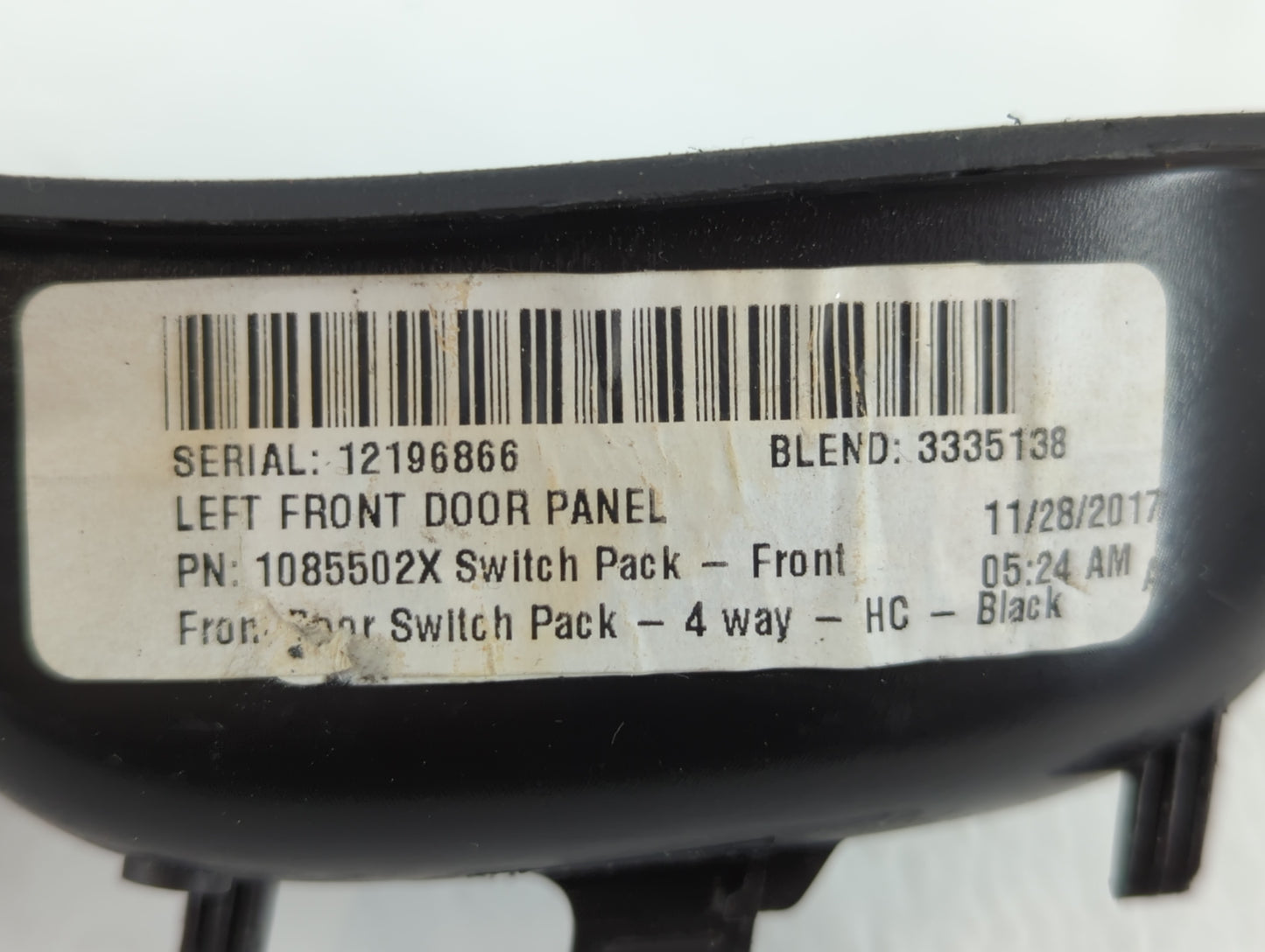 2012-2018 Ford Focus Master Power Window Switch Replacement Driver Side Left P/N:3335138 1085502X Fits OEM Used Auto Parts -