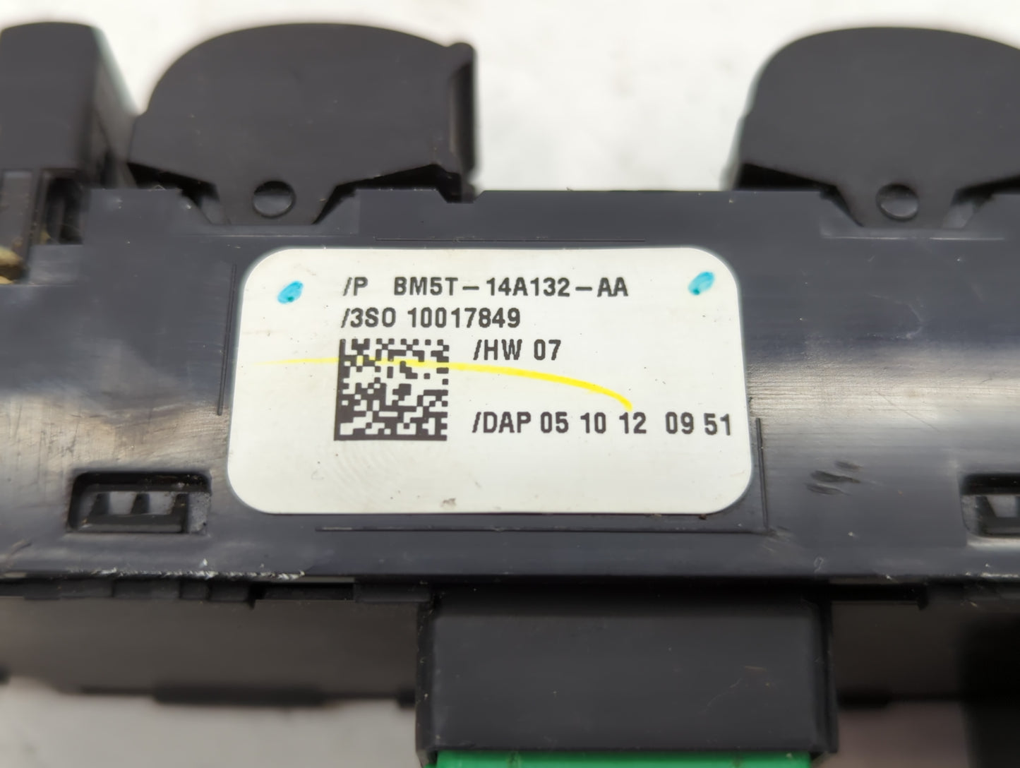 2012-2018 Ford Focus Master Power Window Switch Replacement Driver Side Left P/N:BM5T-14A132-AA 12496272 Fits OEM Used Auto 