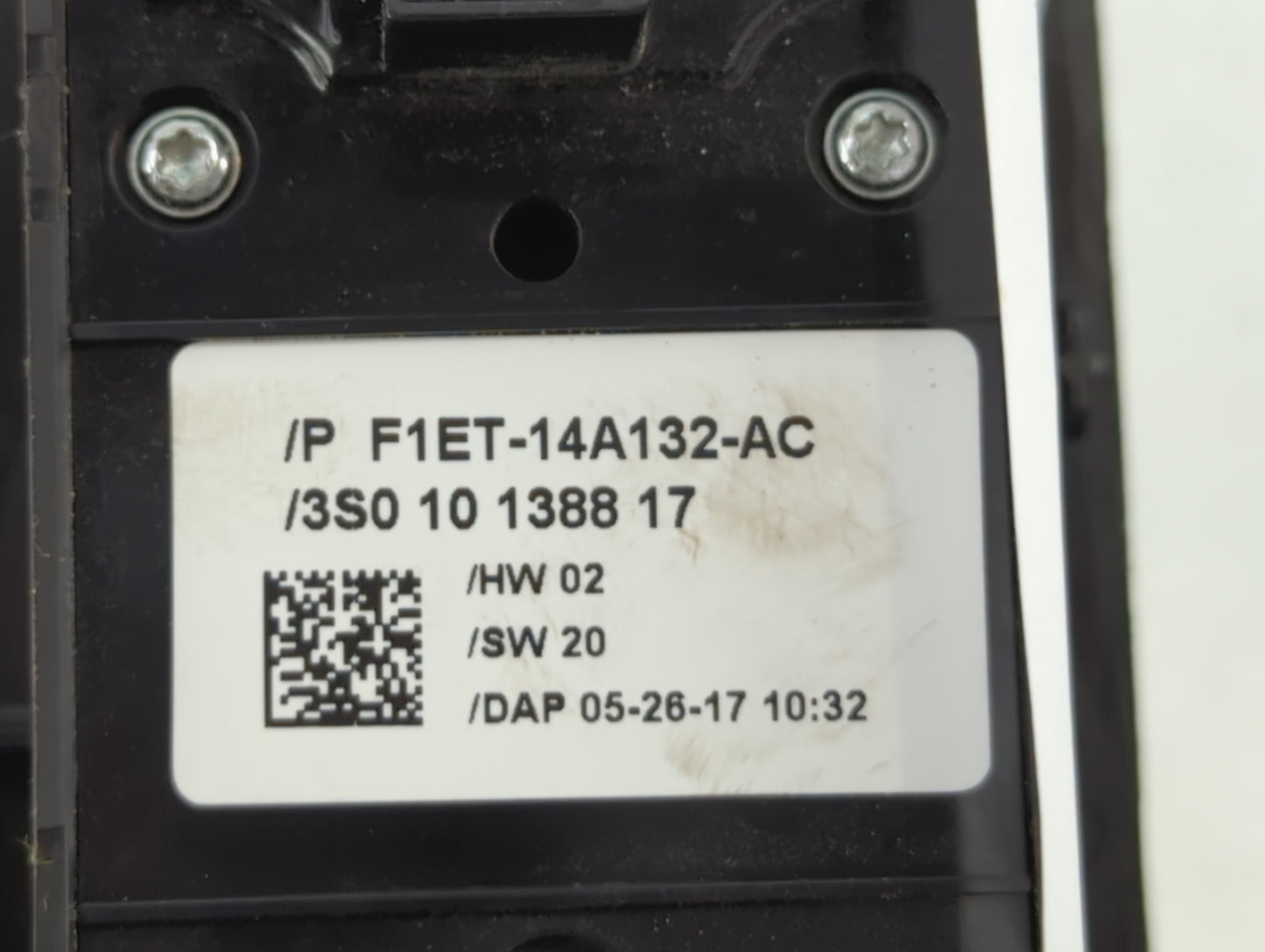 2012-2018 Ford Focus Master Power Window Switch Replacement Driver Side Left P/N:F1ET-14A132-AC Fits OEM Used Auto Parts - O