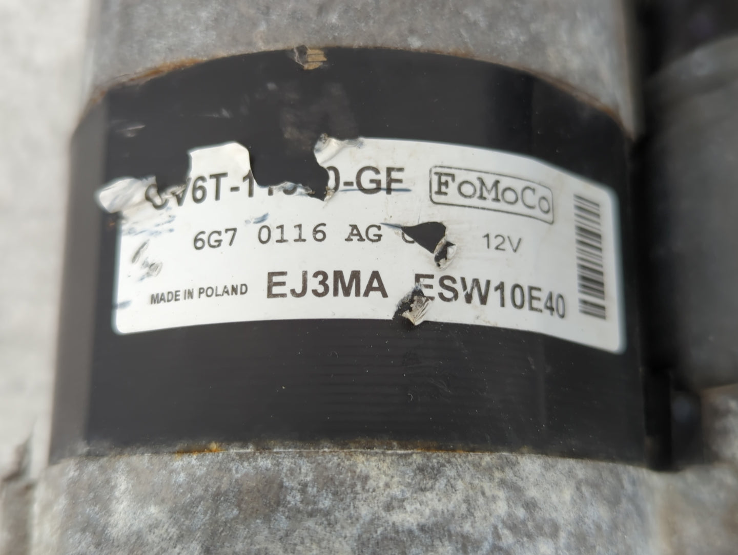 2015-2018 Ford Focus Car Starter Motor Solenoid OEM P/N:CV6T-11000-GF Fits Fits 2015 2016 2017 2018 OEM Used Auto Parts - Oe