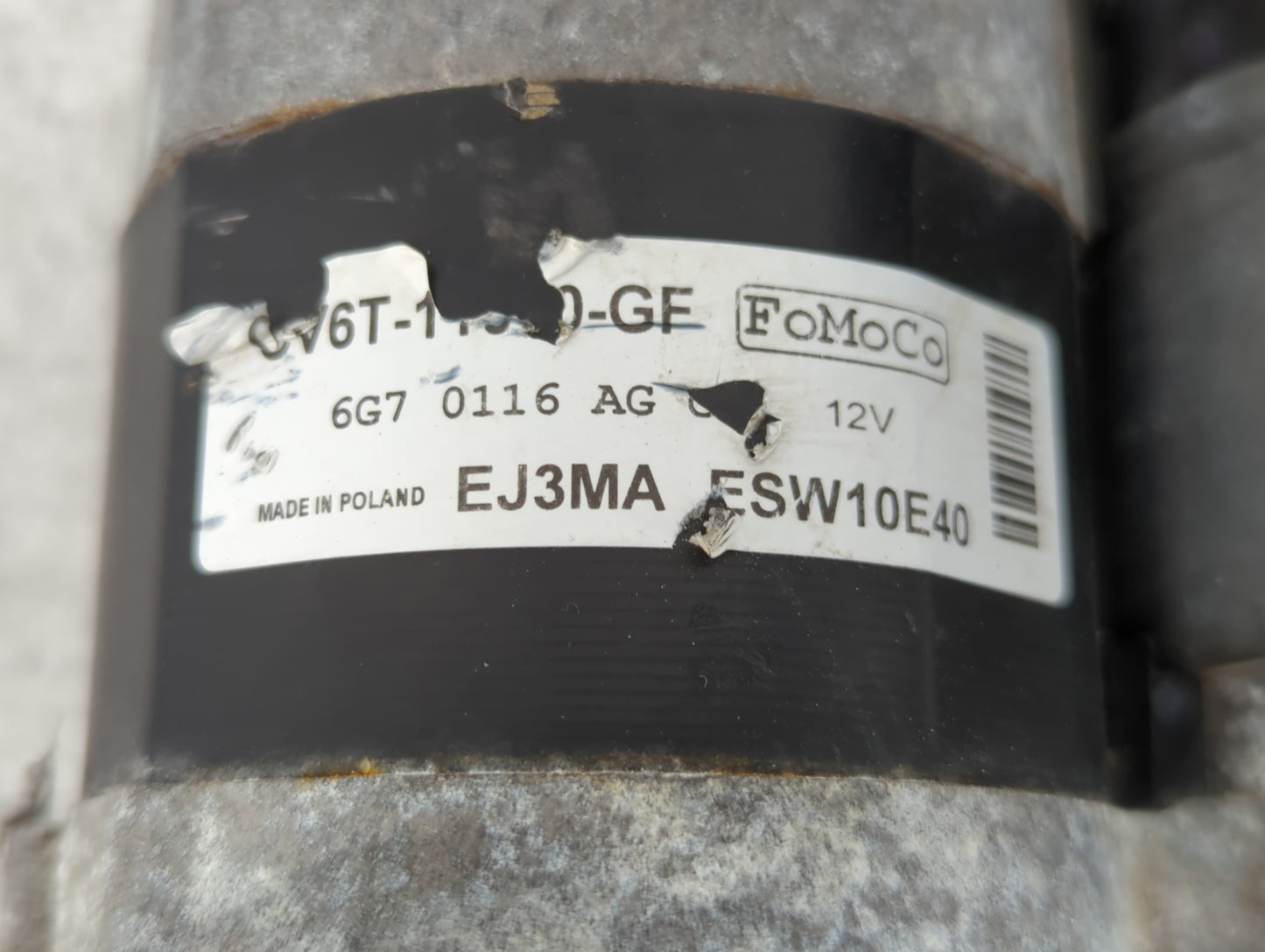 2015-2018 Ford Focus Car Starter Motor Solenoid OEM P/N:CV6T-11000-GF Fits Fits 2015 2016 2017 2018 OEM Used Auto Parts - Oe