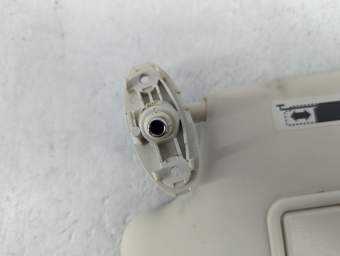 2015 Ford Focus Sun Visor Shade Replacement Driver Left Mirror Fits OEM Used Auto Parts - Oemusedautoparts1.com