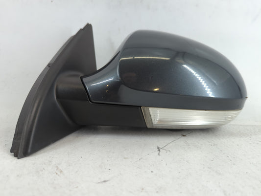 2018 Ford Focus Passenger Right Side View Manual Door Mirror Blue - Oemusedautoparts1.com