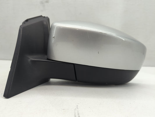 2018 Ford Focus Driver Left Side View Manual Door Mirror Silver - Oemusedautoparts1.com