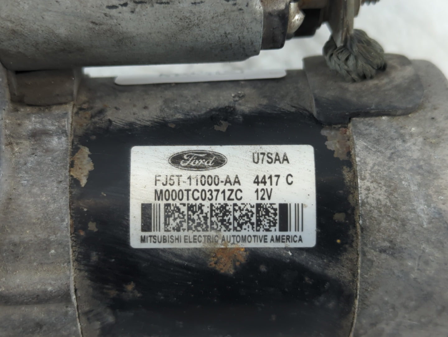 2012-2018 Ford Focus Car Starter Motor Solenoid OEM P/N:FJ5T-11000-AA 4417 Fits Fits 2012 2013 2014 2015 2016 2017 2018 2019