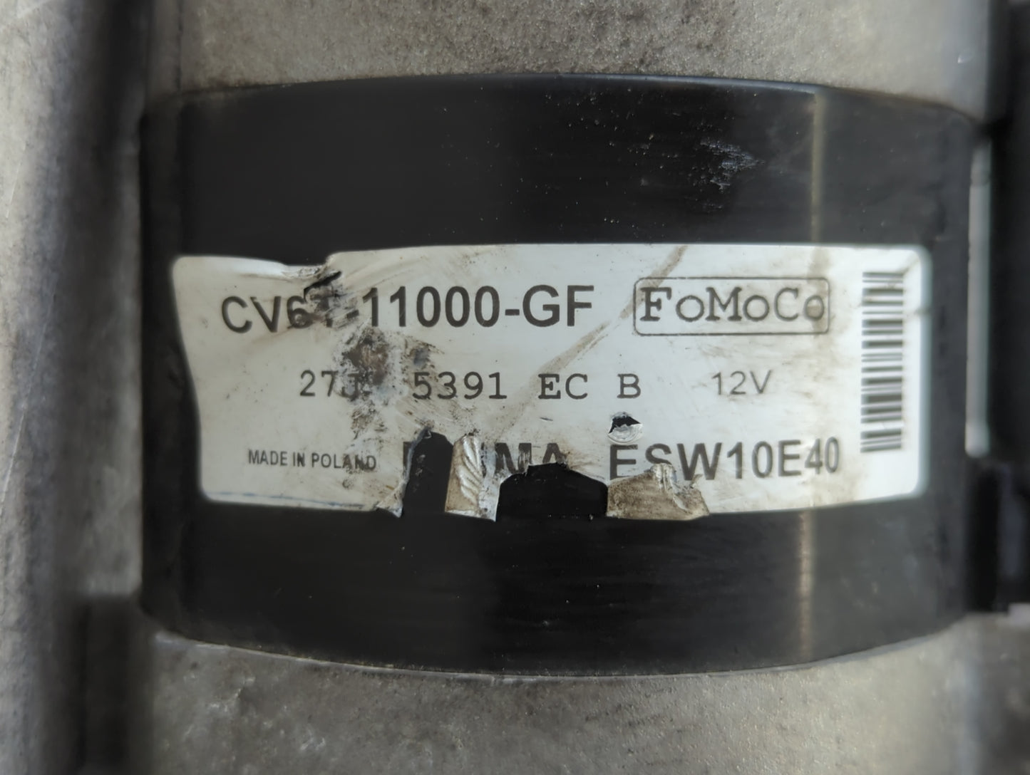 2015-2018 Ford Focus Car Starter Motor Solenoid OEM P/N:CV6T-11000-GF Fits Fits 2015 2016 2017 2018 OEM Used Auto Parts - Oe