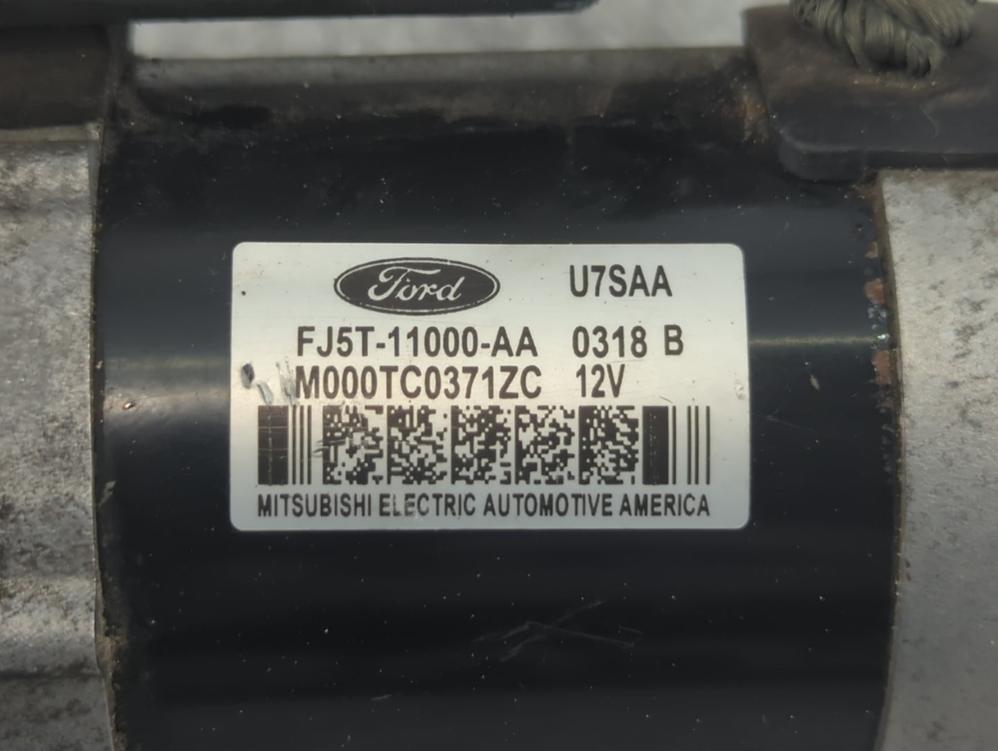 2012-2018 Ford Focus Car Starter Motor Solenoid OEM P/N:FJ5T-11000-AA Fits Fits 2012 2013 2014 2015 2016 2017 2018 2019 2020