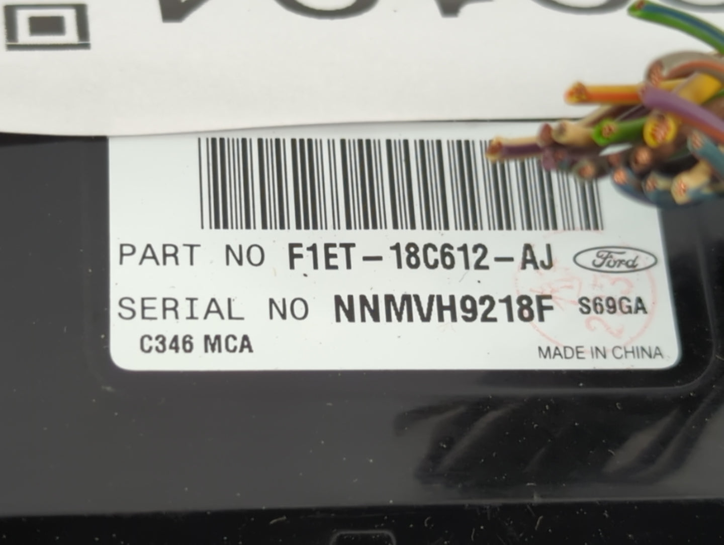 2015-2018 Ford Focus Climate Control Module Temperature AC/Heater Replacement P/N:F1ET-18C612-AJ Fits Fits 2015 2016 2017 20