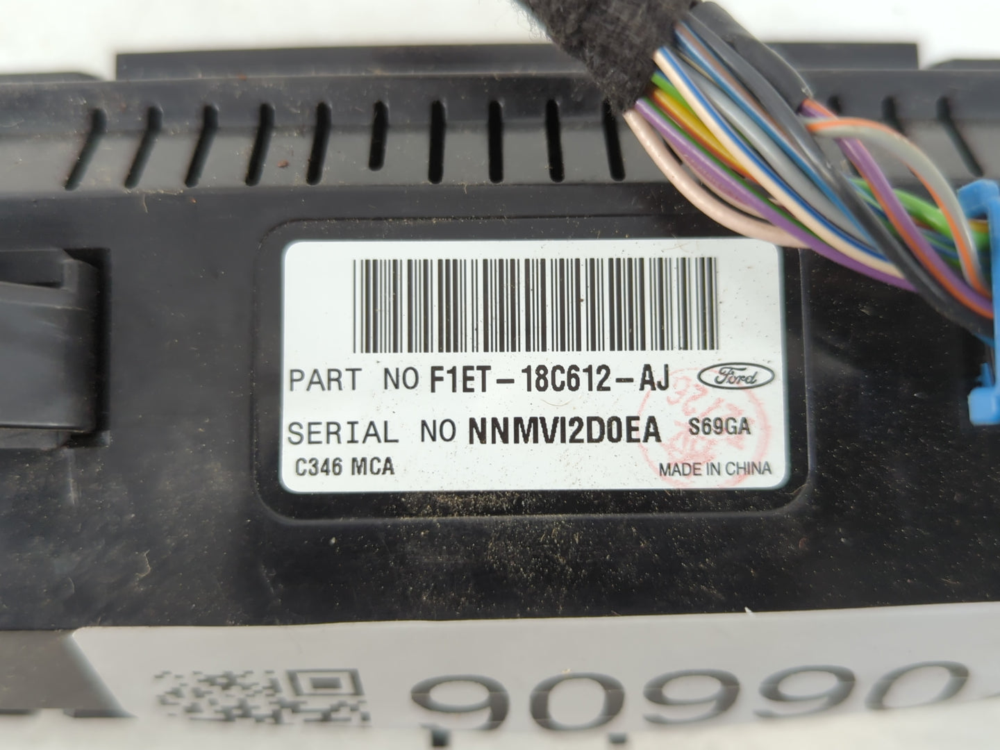 2015-2018 Ford Focus Climate Control Module Temperature AC/Heater Replacement P/N:F1ET-18C612-AJ Fits Fits 2015 2016 2017 20