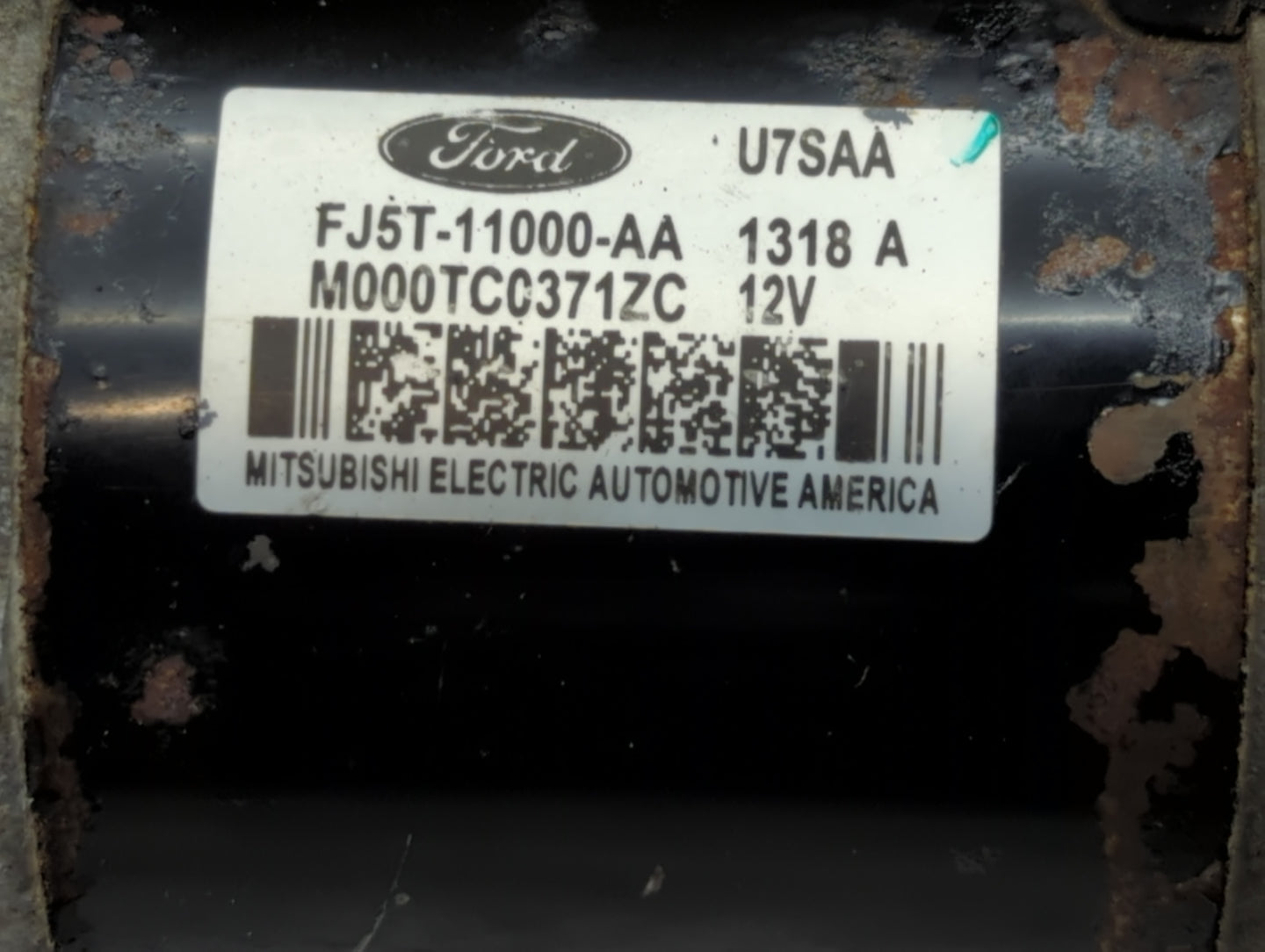 2012-2018 Ford Focus Car Starter Motor Solenoid OEM P/N:FJ5T-11000-AA Fits Fits 2012 2013 2014 2015 2016 2017 2018 2019 2020