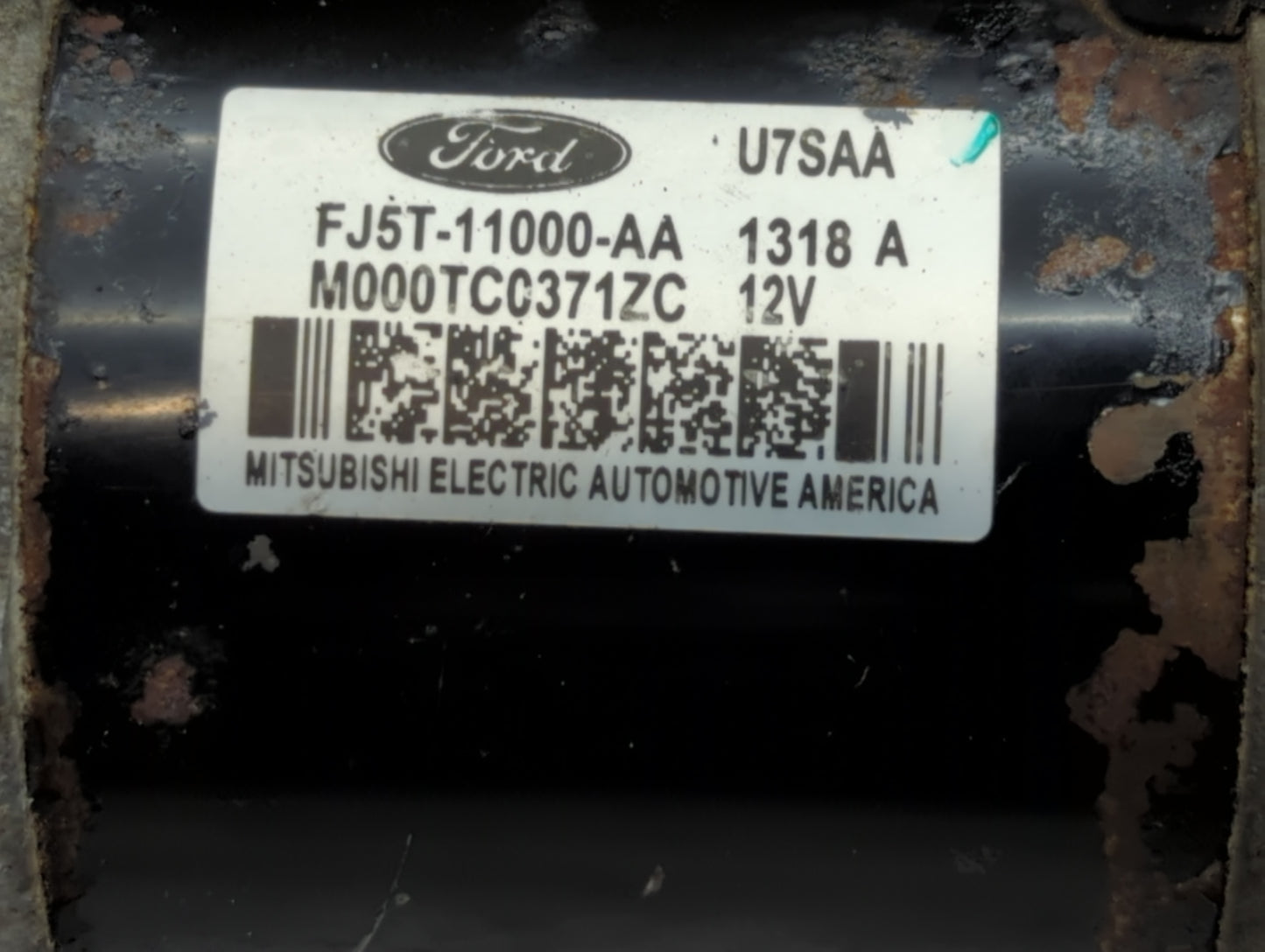 2012-2018 Ford Focus Car Starter Motor Solenoid OEM P/N:FJ5T-11000-AA Fits Fits 2012 2013 2014 2015 2016 2017 2018 2019 2020