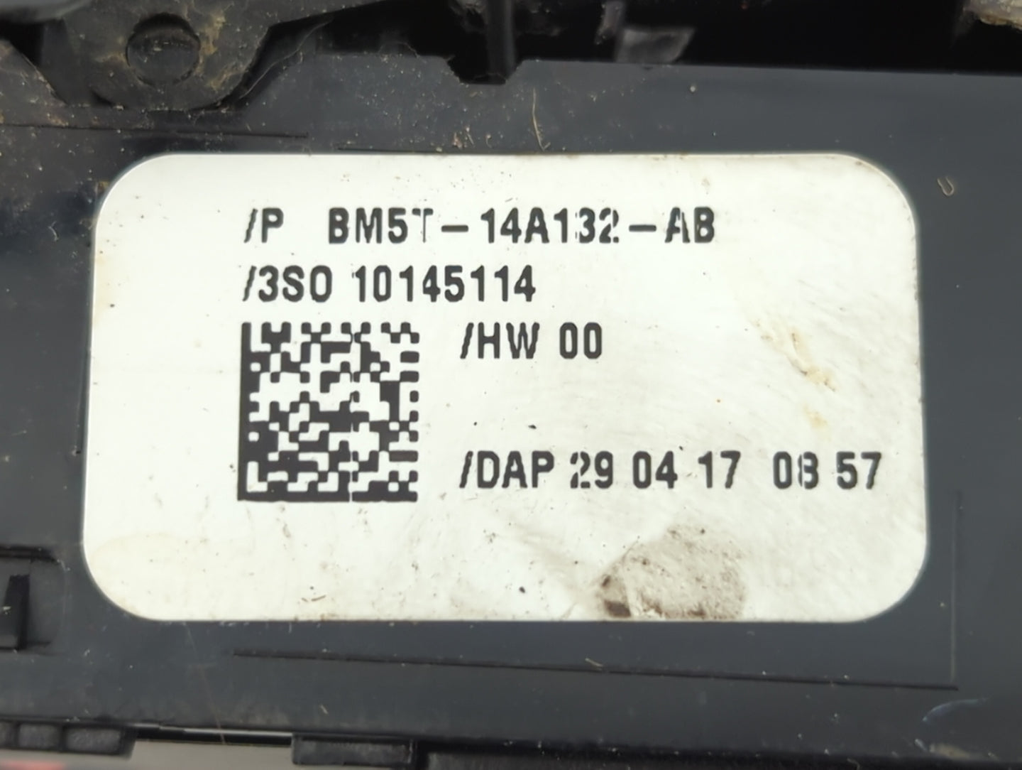2015-2018 Ford Focus Master Power Window Switch Replacement Driver Side Left P/N:BM5T-14A132-AB Fits OEM Used Auto Parts - O
