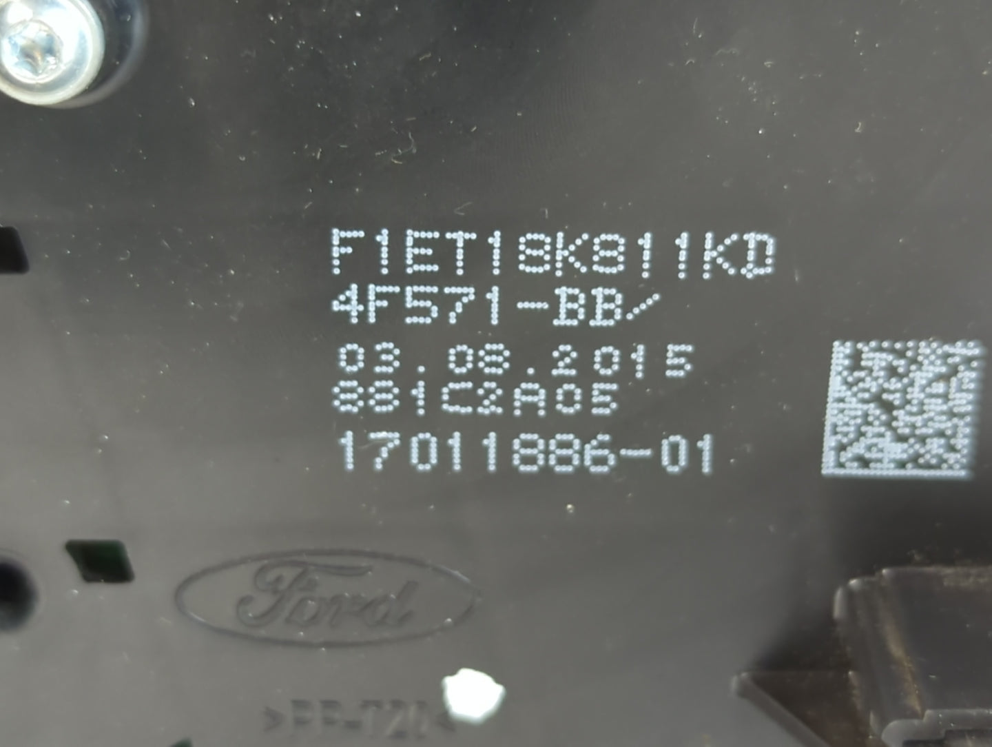 2015-2018 Ford Focus Am Fm Cd Player Radio Receiver - Oemusedautoparts1.com