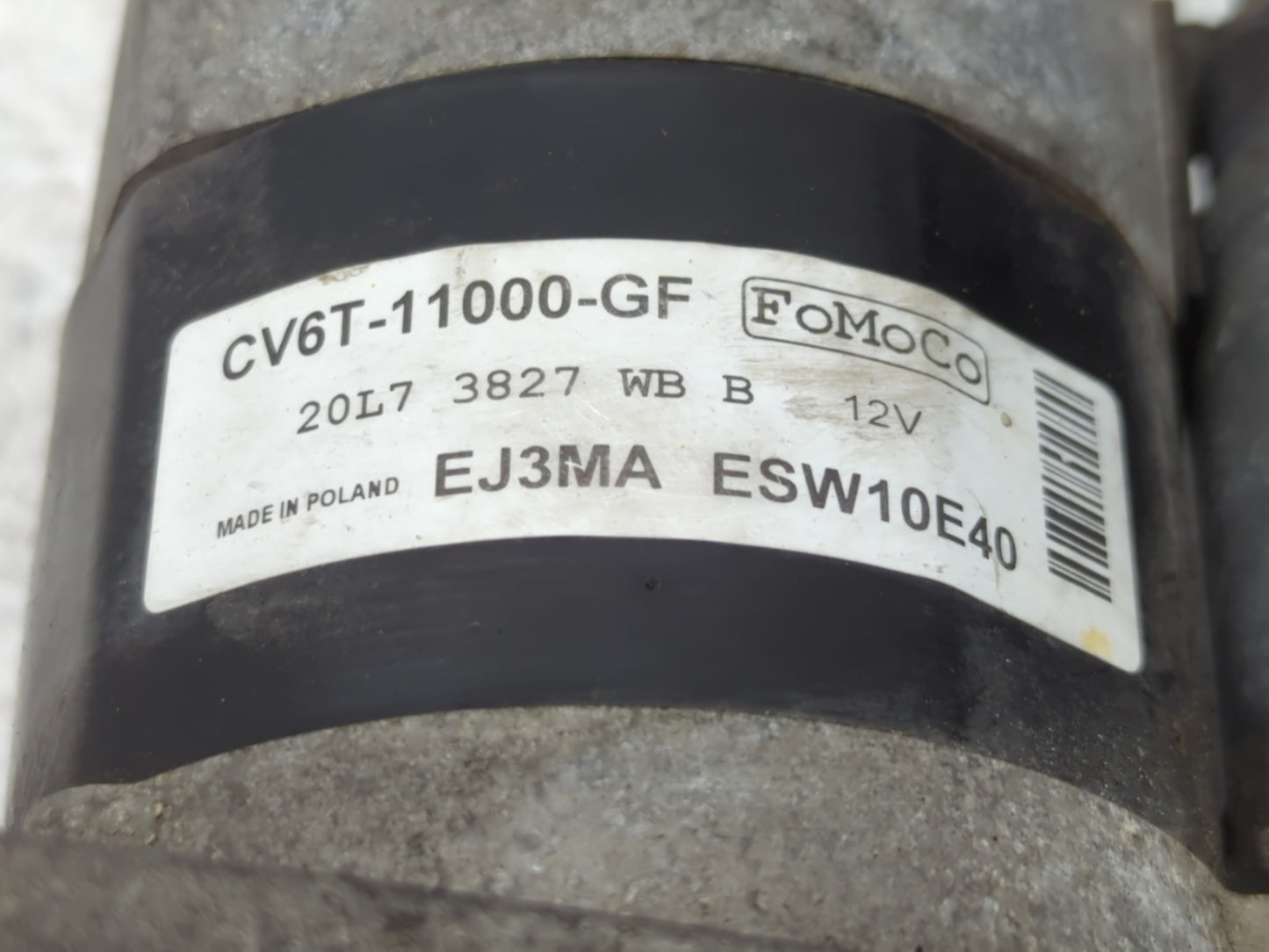 2015-2018 Ford Focus Car Starter Motor Solenoid OEM P/N:CV6T-11000-GF Fits Fits 2015 2016 2017 2018 OEM Used Auto Parts - Oe