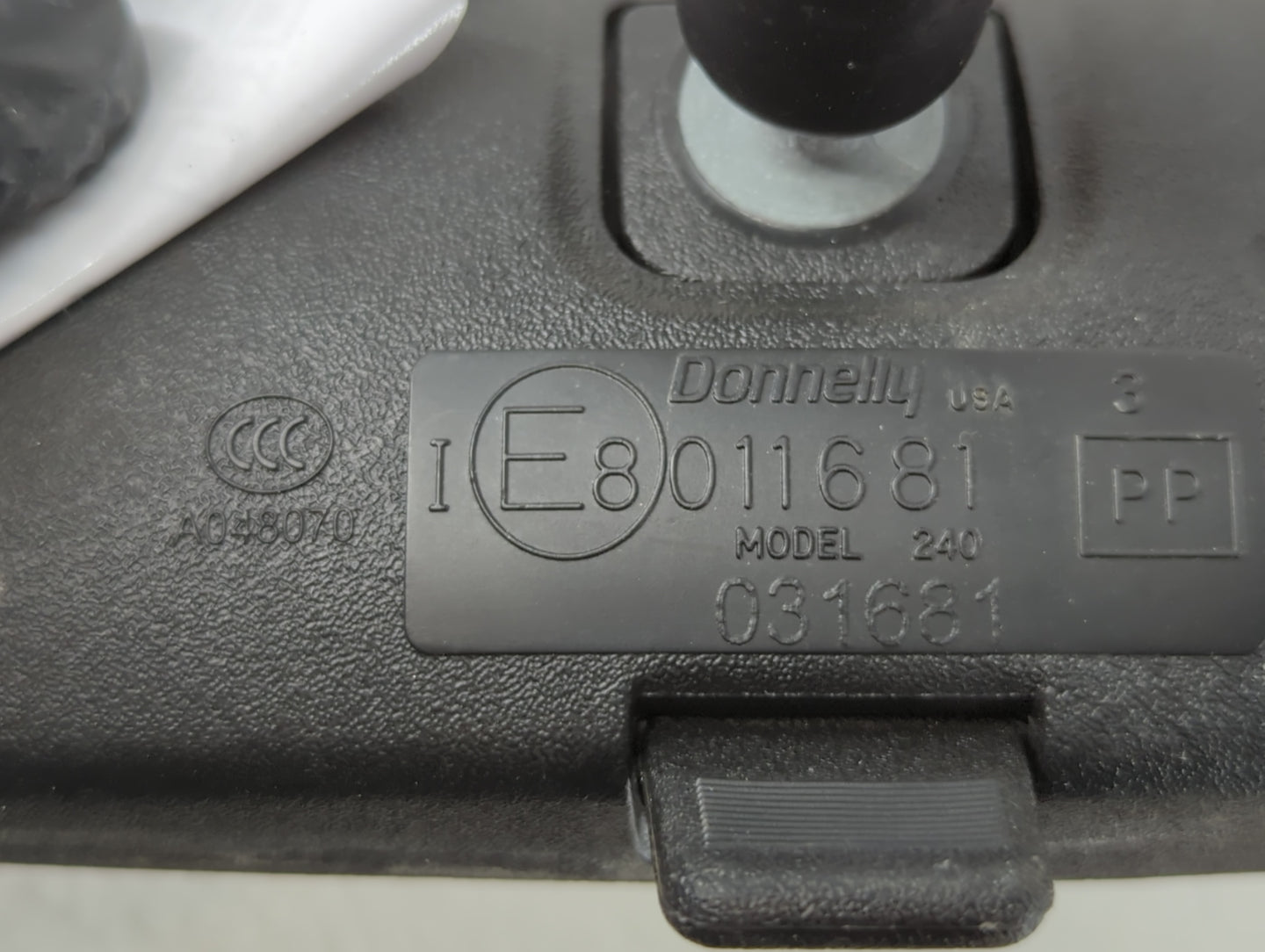 2010-2018 Ford Focus Interior Rear View Mirror Replacement OEM P/N:E8011681 Fits OEM Used Auto Parts - Oemusedautoparts1.com
