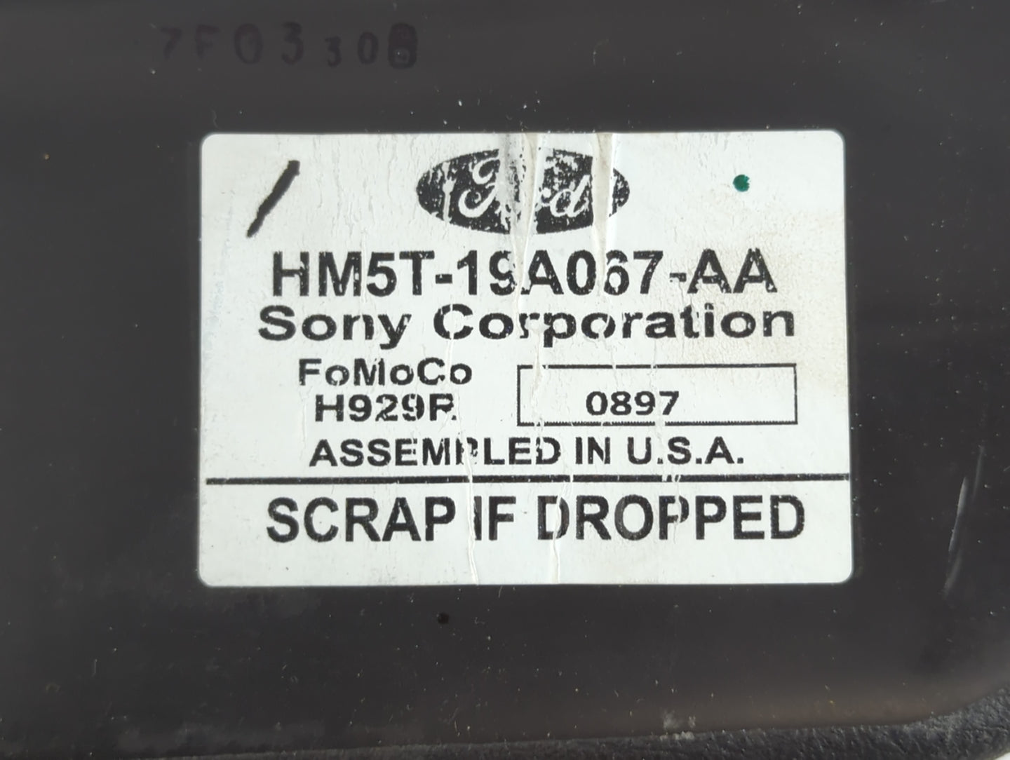Ford Focus Radio Speaker Amplifier Hm5t-19a067-aa - Oemusedautoparts1.com
