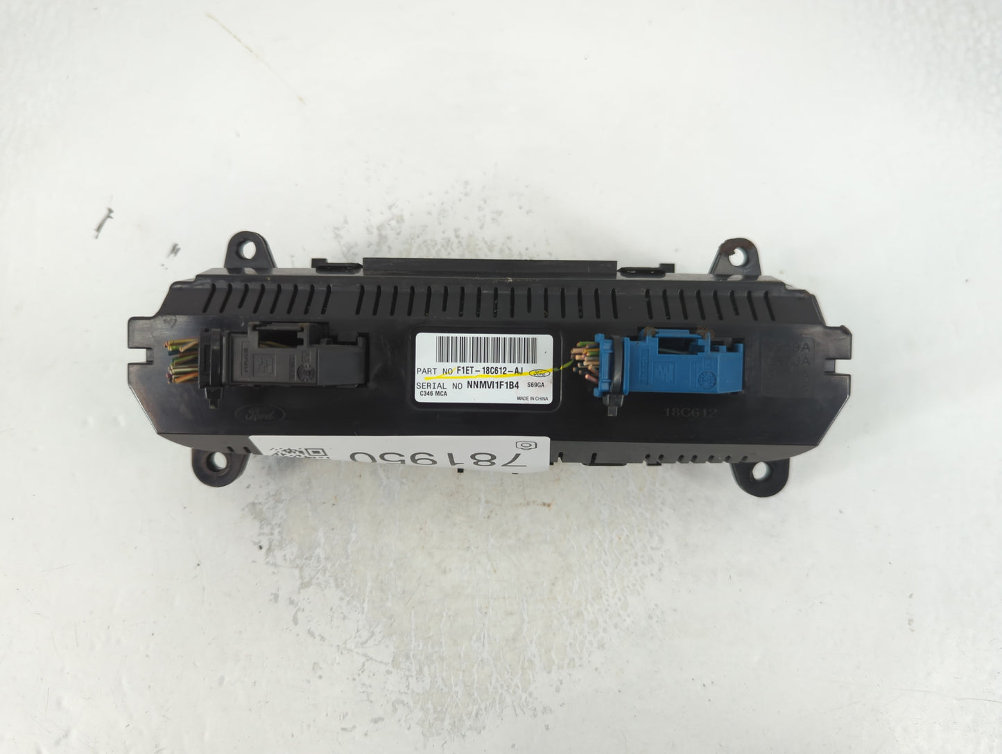 2015-2018 Ford Focus Climate Control Module Temperature AC/Heater Replacement P/N:F1ET-18C612-AJ Fits Fits 2015 2016 2017 20