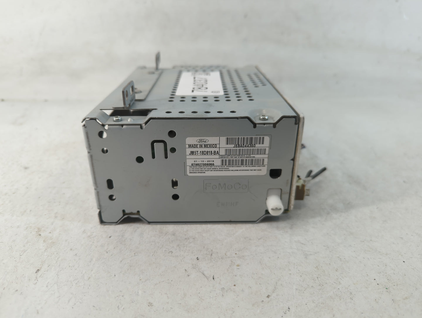 2018 Ford Focus Radio AM FM Cd Player Receiver Replacement P/N:JM5T-18D818-BA Fits OEM Used Auto Parts - Oemusedautoparts1.c