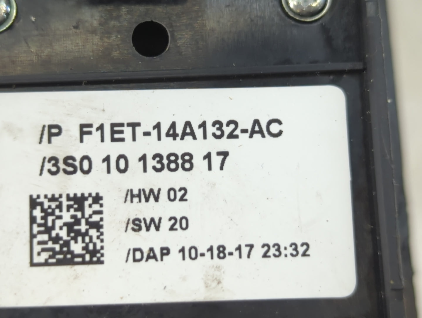 2015-2018 Ford Focus Master Power Window Switch Replacement Driver Side Left P/N:F1ET-14A132-AC Fits OEM Used Auto Parts - O