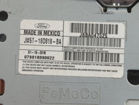 2017-2018 Ford Focus Radio AM FM Cd Player Receiver Replacement P/N:JM5T-18D818-BA Fits Fits 2017 2018 OEM Used Auto Parts -