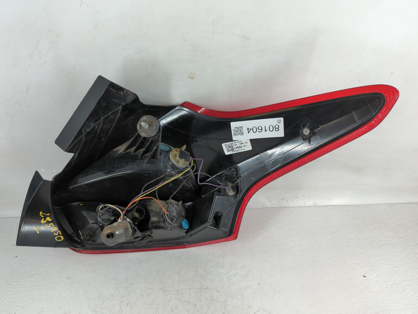 2015-2018 Ford Focus Tail Light Assembly Driver Left OEM P/N:F1EB-13405-GJ Fits Fits 2015 2016 2017 2018 OEM Used Auto Parts