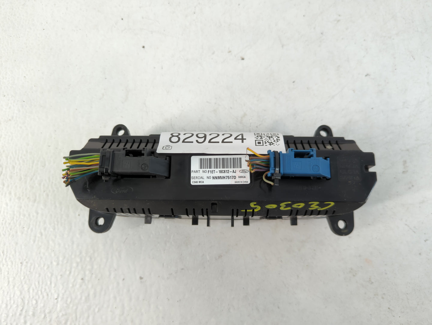 2015-2018 Ford Focus Climate Control Module Temperature AC/Heater Replacement P/N:F1ET-18C612-AJ Fits Fits 2015 2016 2017 20